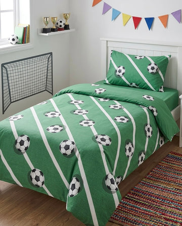 Football Kids Cotton  Bedsheet