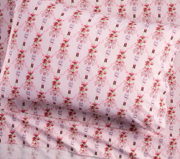 Bows  Kids Cotton  Bedsheet