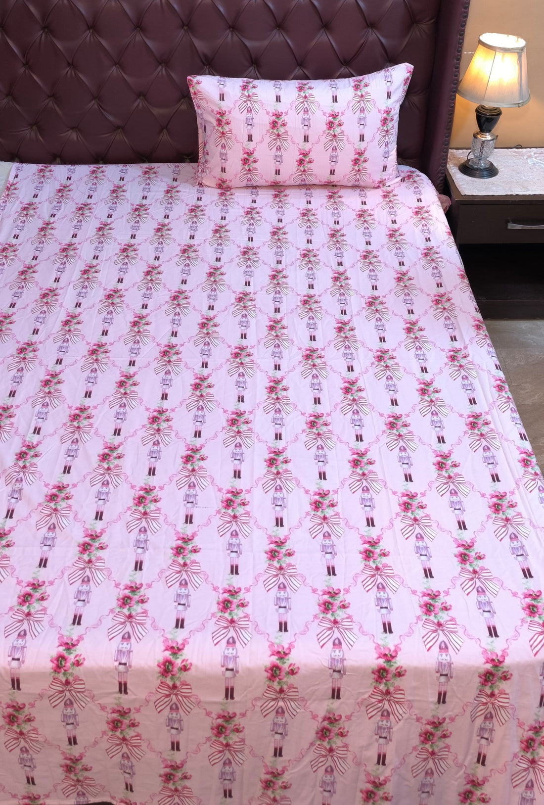 Bows  Kids Cotton  Bedsheet