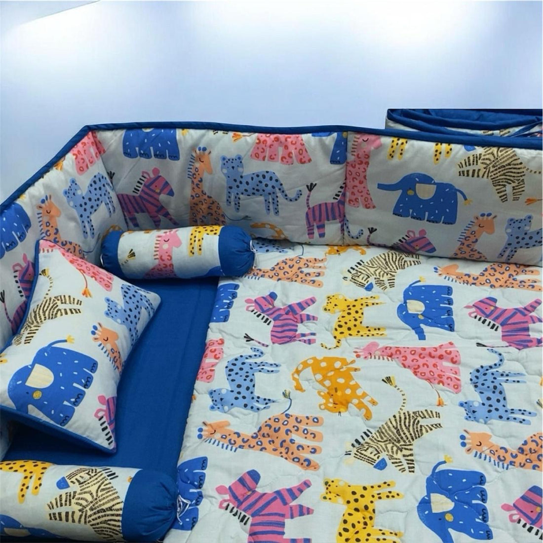Elephants Cot Bedding Set