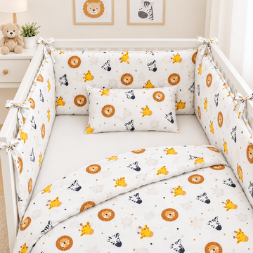 Lion Cot Bedding Set