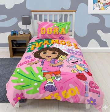 Dora Kids Cotton  Bedsheet