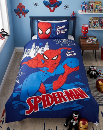 Spider man  Kids Cotton  Bedsheet