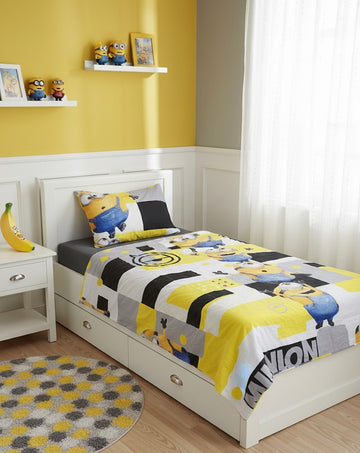 Minnion Kids Comforter\Duvet Set