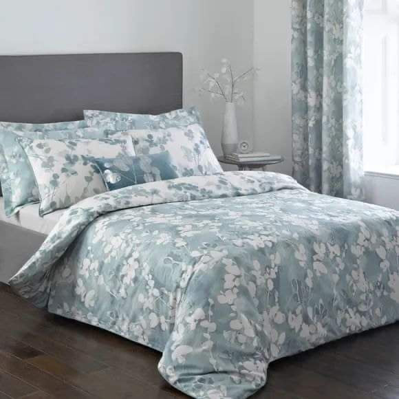 Abstract Dunelm King Size Comforter Set - With Filling