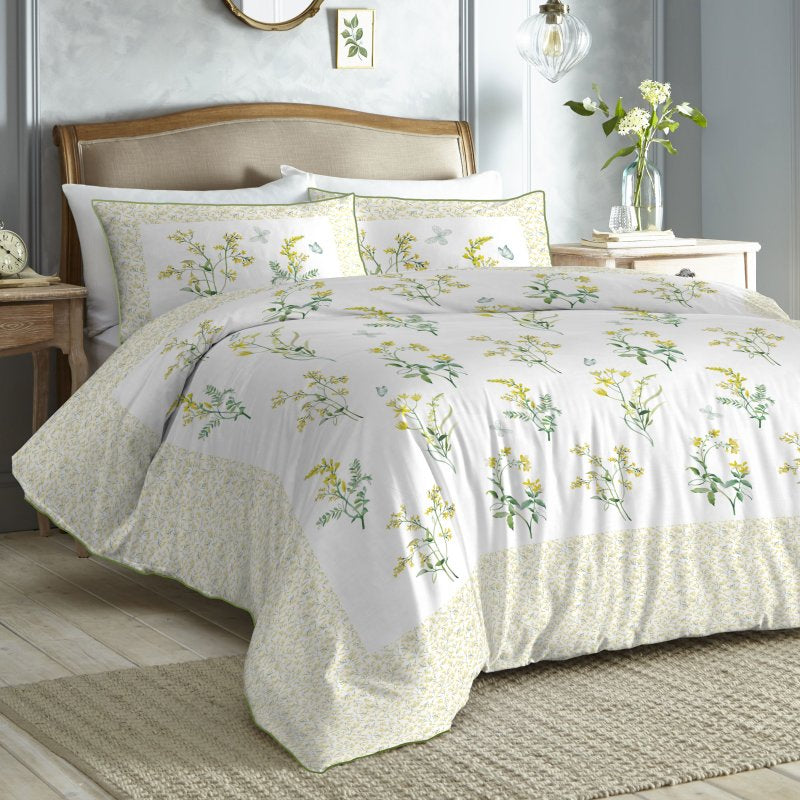 Lemon tree Home Dunelm King Size Duvet Cover Set - Without Filling