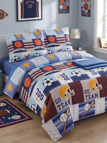 Football Kids Comforter\Duvet Set