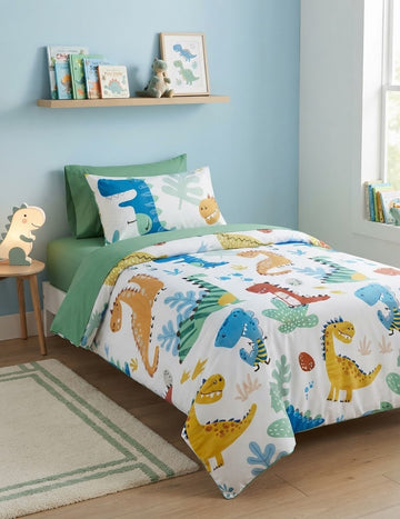 Dino Kids Comforter\Duvet Set