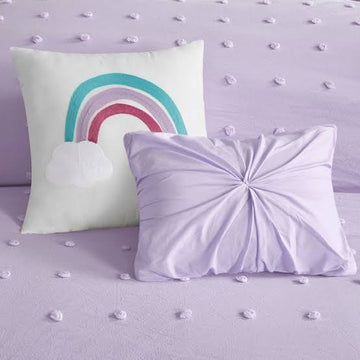Lilac Pom pom Set