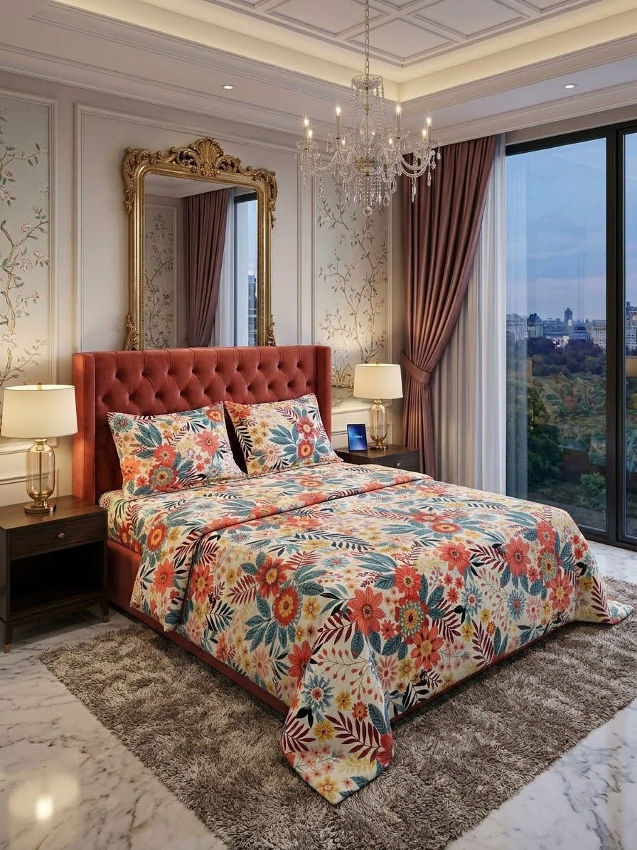 F-507 Cotton Sateen Set