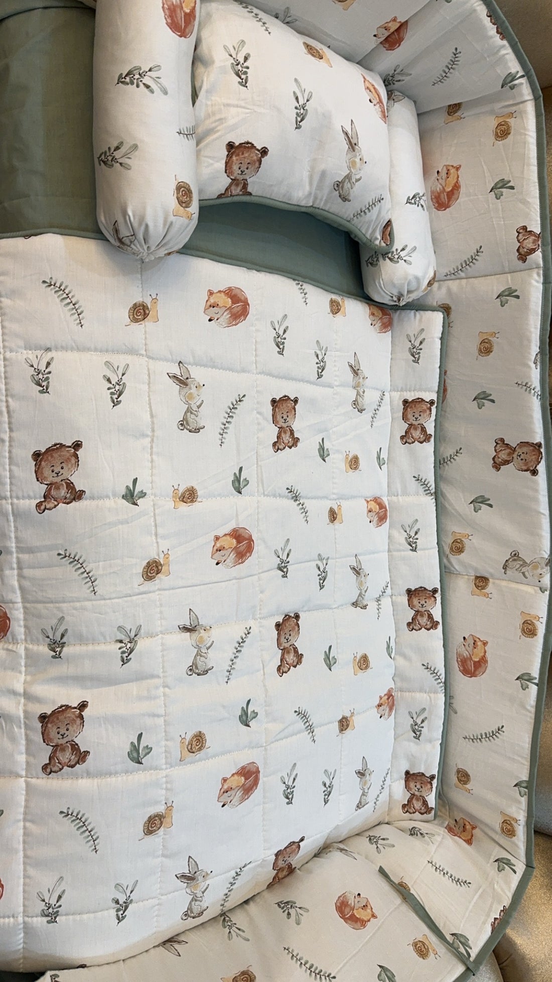 Bear Cot Bedding Set