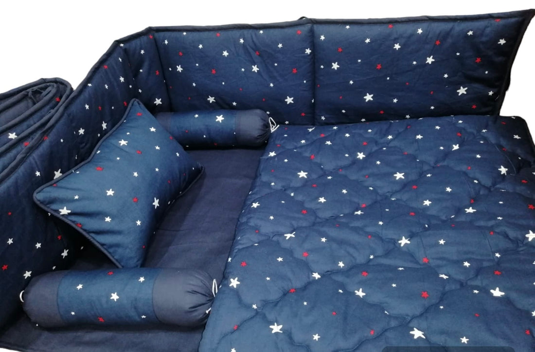 Starry Cot Bedding Set