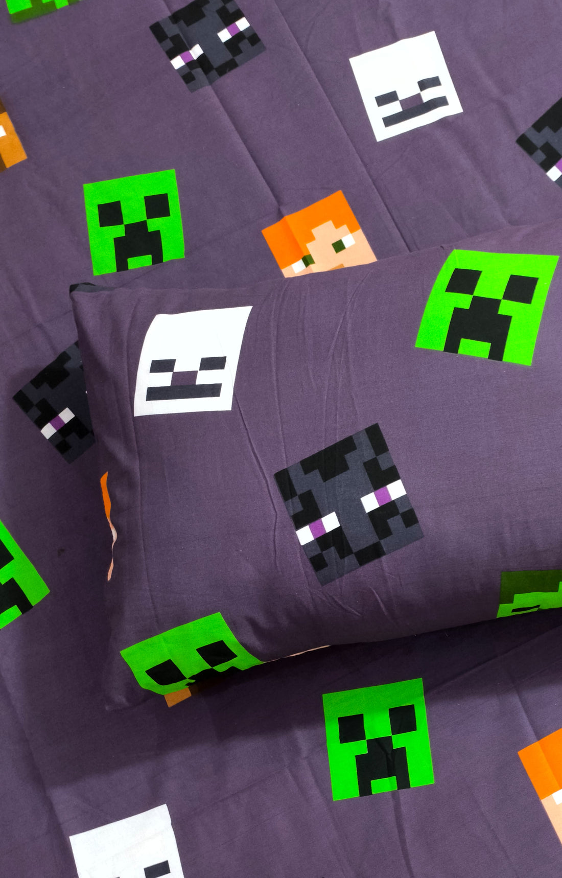 Mine craft Kids Cotton  Bedsheet