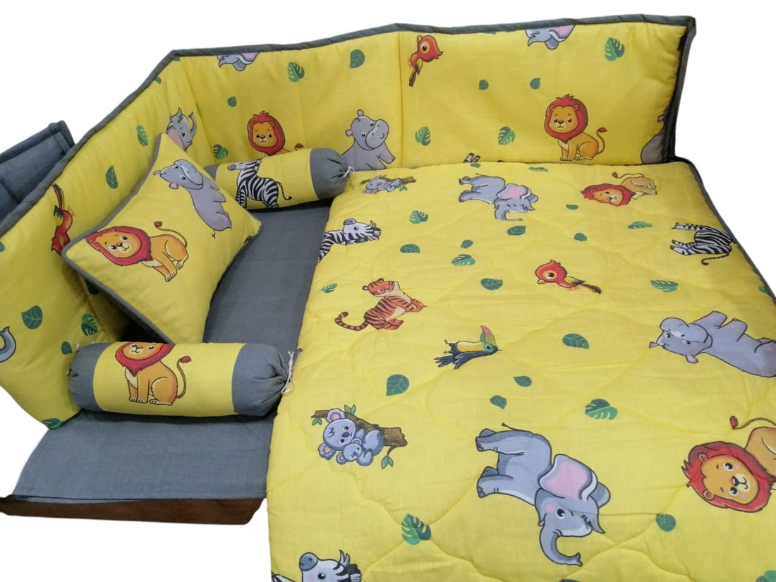 Animals Cot Bedding Set