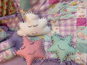 Butterfly cot Bedding Set