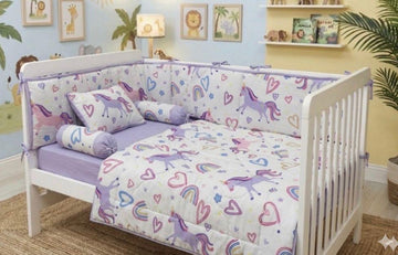 Unicorn Cot Bedding Set