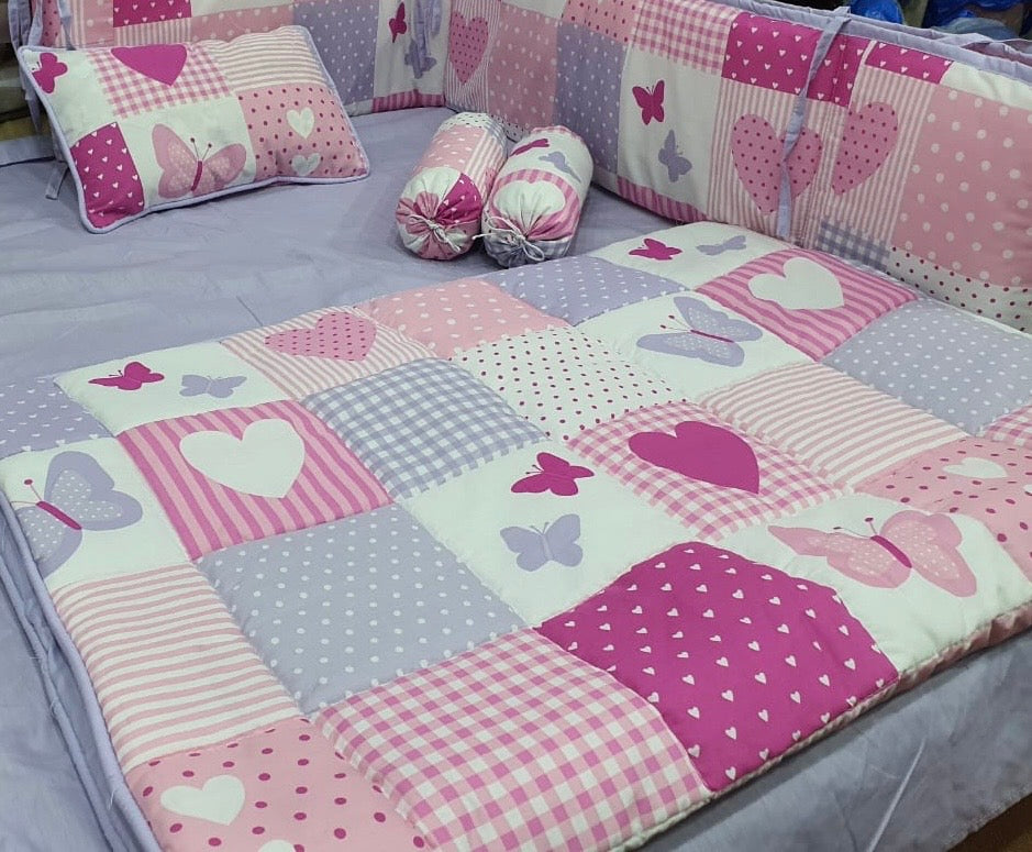 Butterfly Cot Bedding Set