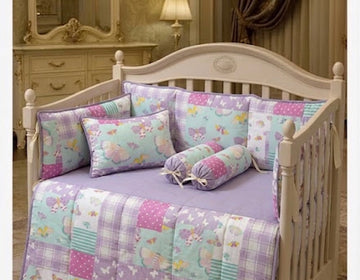 Butterfly Cot Bedding Set