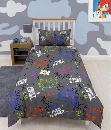 Gamer Kids Cotton  Bedsheet