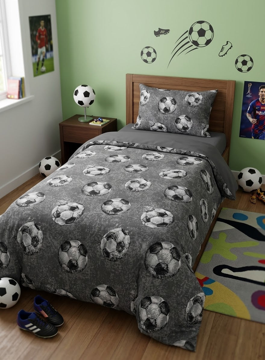 Football Kids Comforter\Duvet Set
