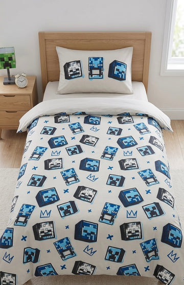 Mine craft Kids Cotton  Bedsheet