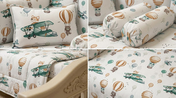 Wolfie Cot Bedding Set