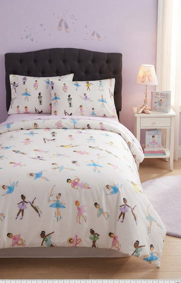 Dancing ballerina Kids Comforter\Duvet Set