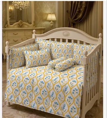 Floral cot Bedding Set