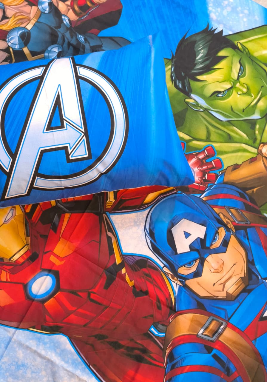 Avengers Kids Cotton  Bedsheet