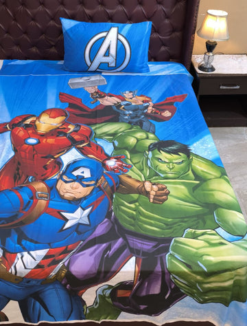 J-105 Kids Cotton  Bedsheet