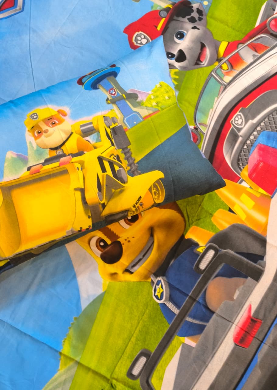 Paw patrol Kids Cotton  Bedsheet