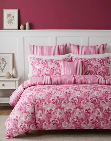 NA-5 King Size Comforter Set - With Filling