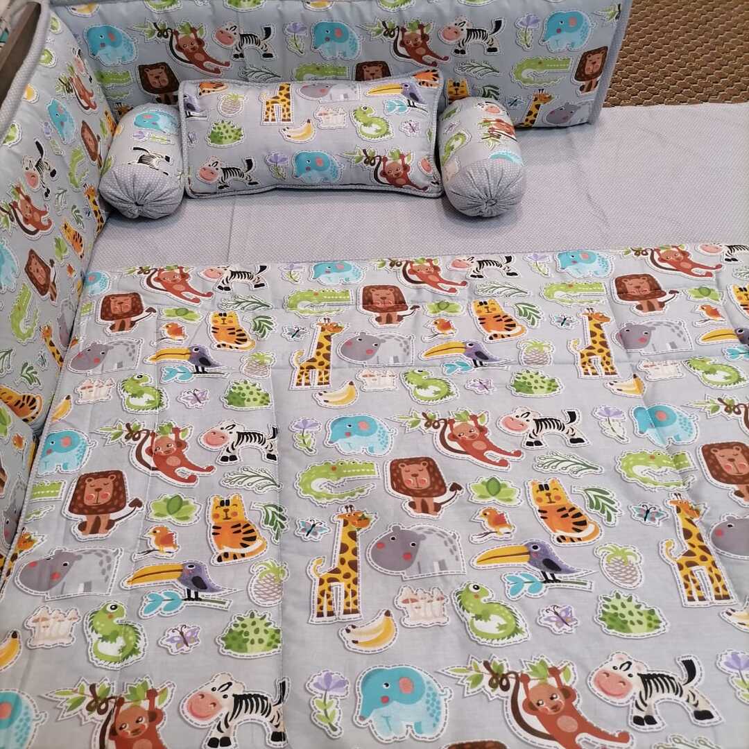 Safari Cot Bedding Set