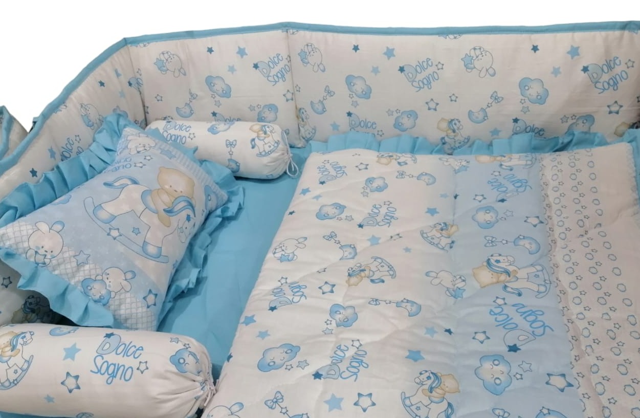 Teddy Cot Bedding Set