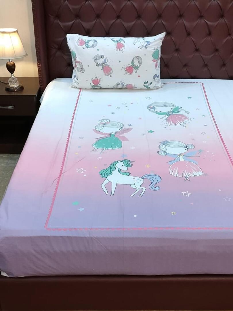 Dancing Fairies Kids cotton Percale Bedsheet