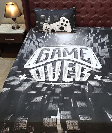 Game Kids cotton Bedsheet