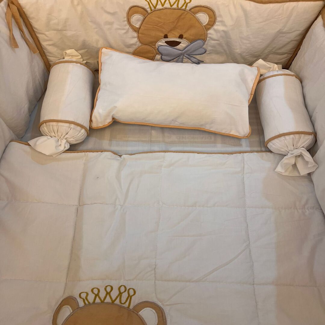 Oh Bear Cot Bedding Set