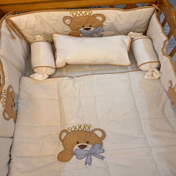 Oh Bear Cot Bedding Set