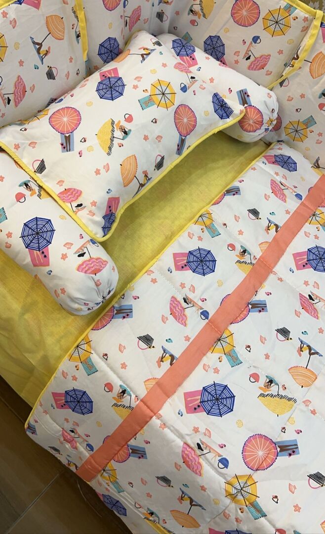 Beach Cot Bedding Set