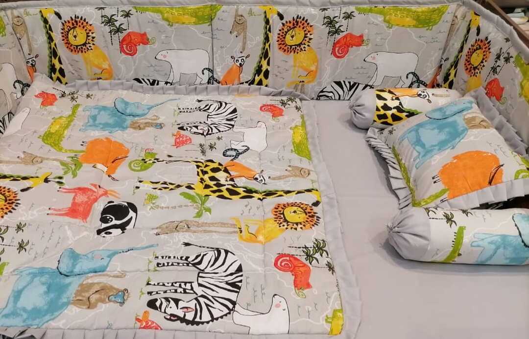 Safari 5 Cot Bedding Set