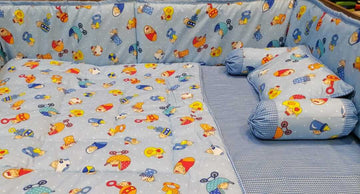 Rattles Cot Bedding Set