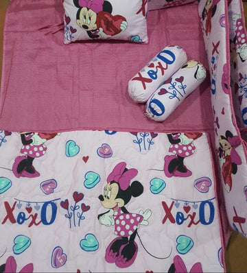 Minnie Mouse Cot Bedding Set