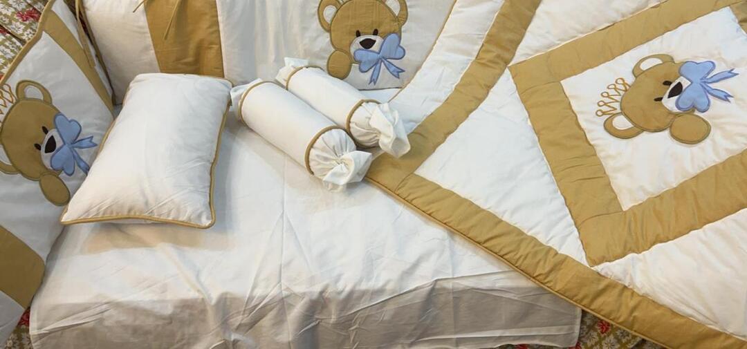 Oh Bear 2 Cot Bedding Set