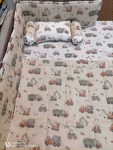 Tractor 2 Cot Bedding Set