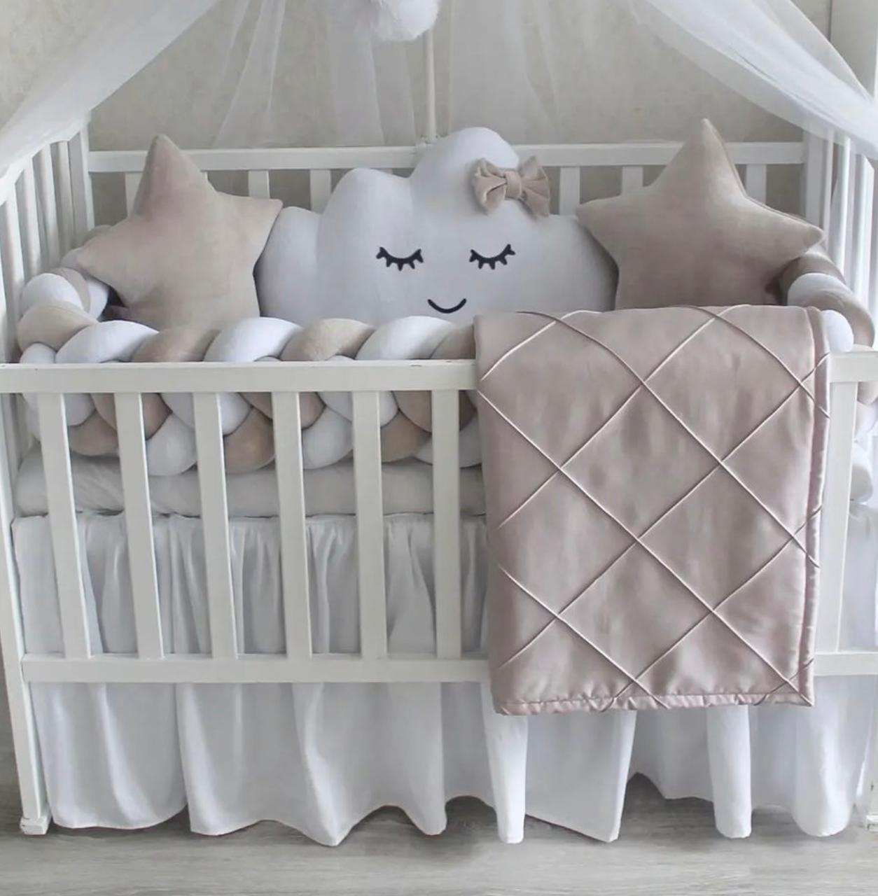 Braided Bumper Cot Set - 3010