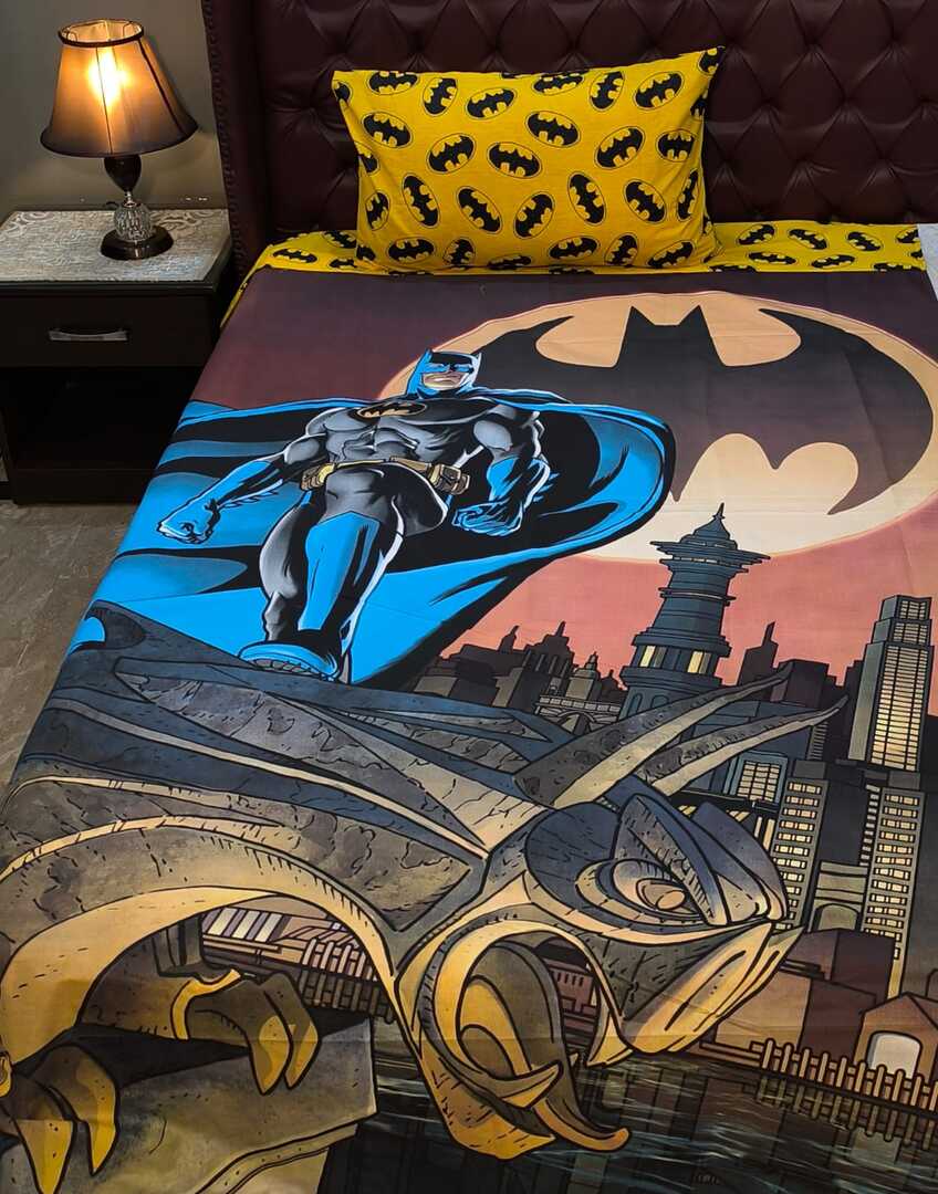 Batman 2 Kids cotton Bedsheet