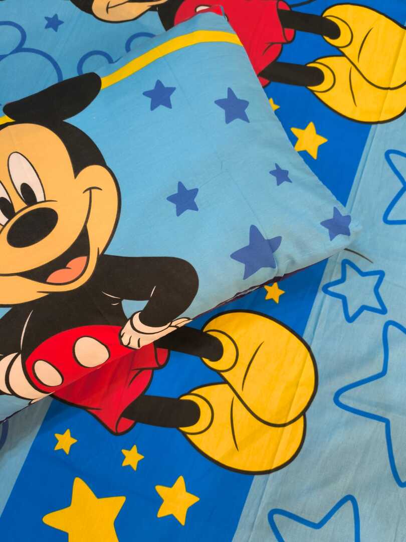 Mickey Mouse 2Kids cotton Bedsheet