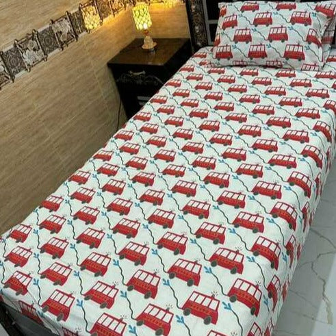 Cars Kids cotton Bedsheet