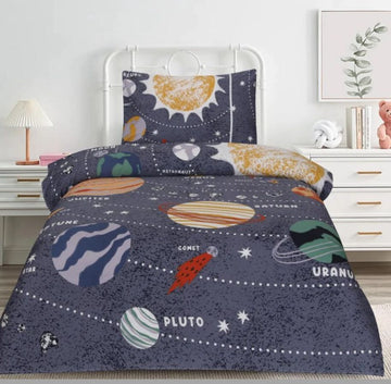 Planets Kids Comforter\Duvet Set