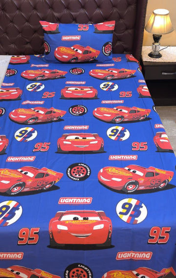 Disney Cars Kids Cotton Bedsheet